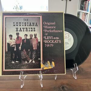 Levi & the Rockats At The Louisiana Hayride Vinyl LP 1981 Posh Boy PBS 126
